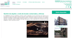 Desktop Screenshot of cembrero.com